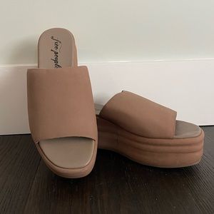 Free People Harbor Flatform Sandals
